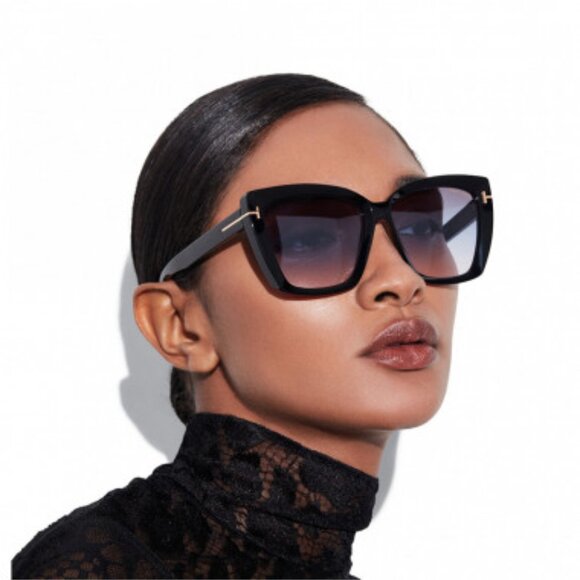 Final Price! Tom Ford Cara FT0940 01B Black/Smoke Sunglasses main image 5